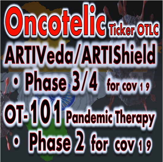 OTLC – Oncotelic with ArtiVeda and PulmoHeal